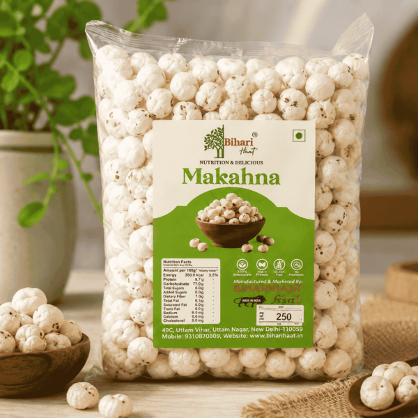 Bihari Haat Makhana ! Rich in Calcium ! Foxnut ! Healthy Snacks