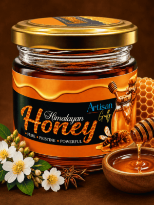 Himalayan Multi Floral Honey 450g, Raw & Unprocessed, Natural & Organic, Rich in Nutrients