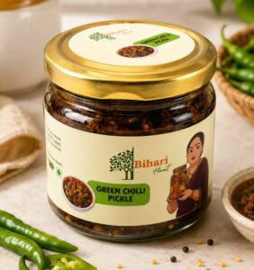 Green Chilli ! Ghar wala Taste ! Bihari Style Hari Mirch ka Achar