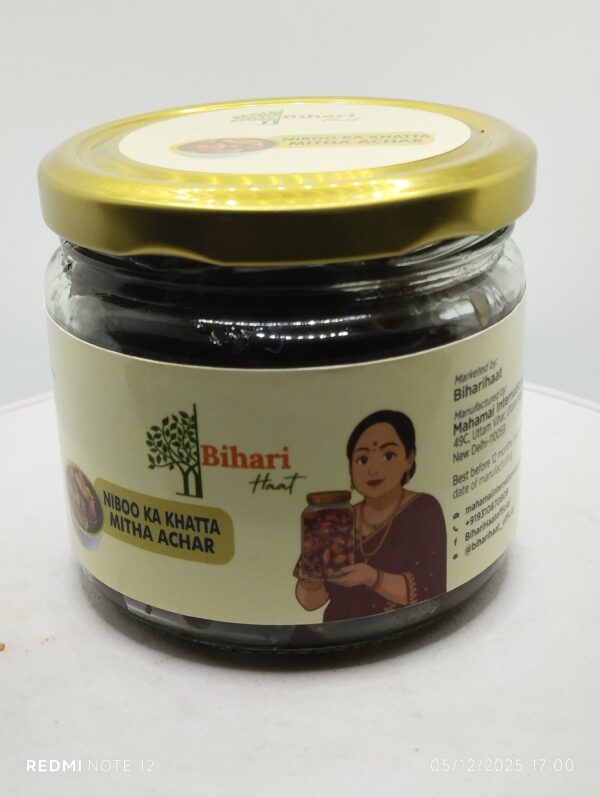 Niboo ka Khatta Mitha Achar ! Ghar wala Taste !